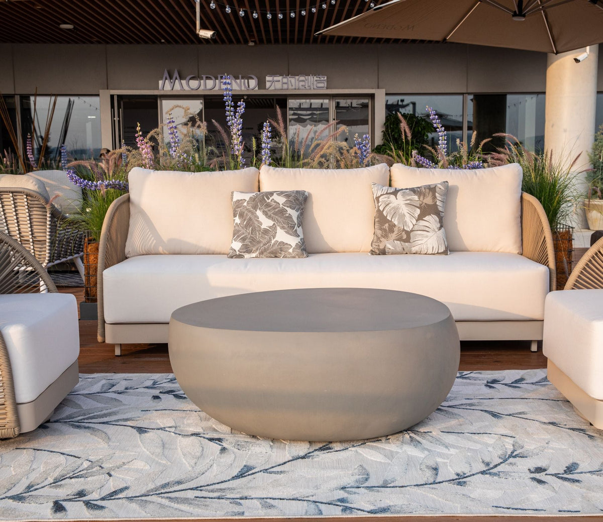 Malibu 3-Seat Outdoor "More Streamlined" Sofa
