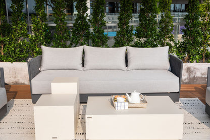 Capri 3-Seat Outdoor "Contemporary" Patio Sofa