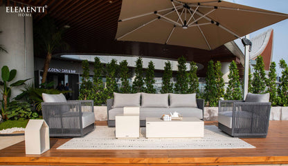 Capri 3-Seat Outdoor "Contemporary" Patio Sofa