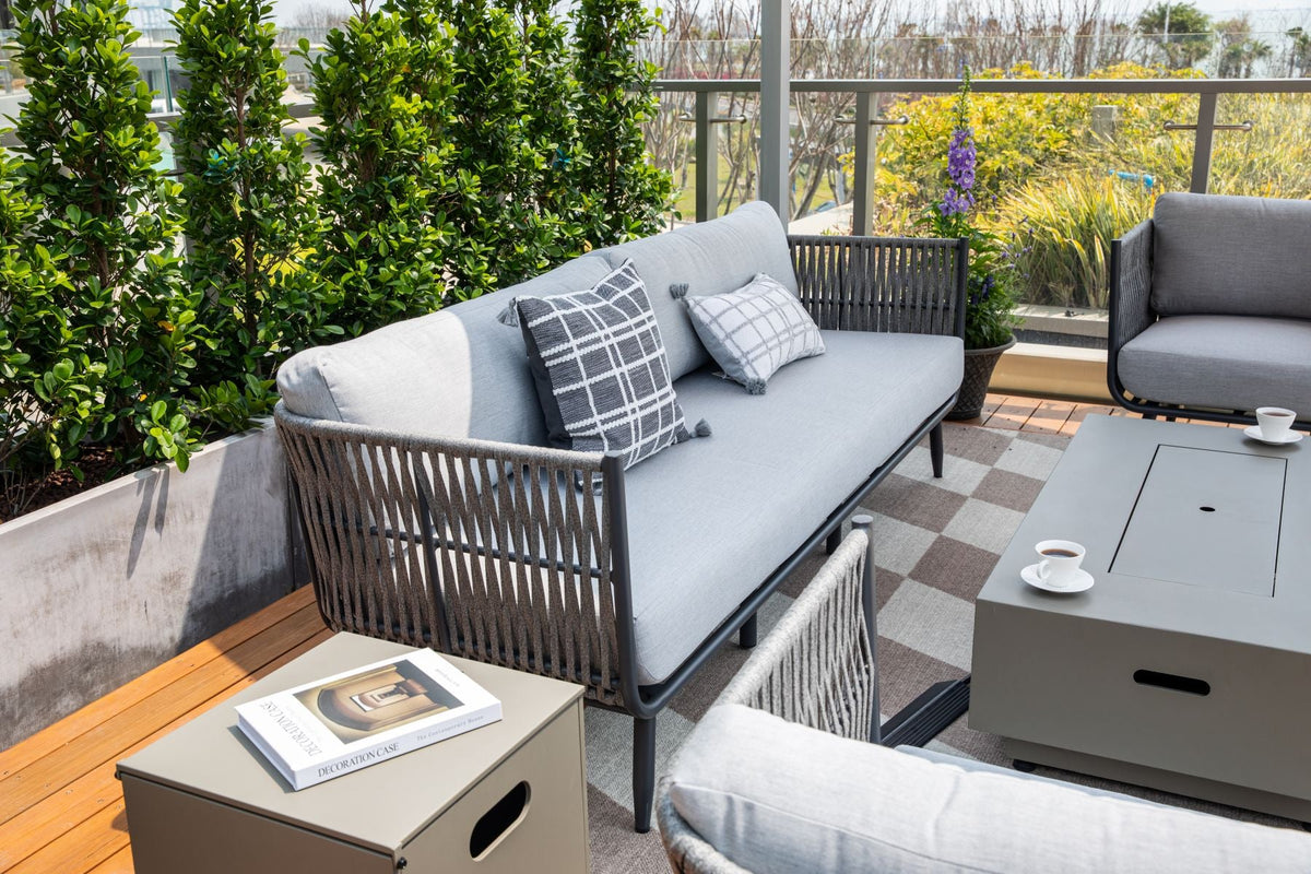 Milano 3-Seat Outdoor Patio Sofa