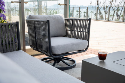 Milano Outdoor Patio Swivel Chair