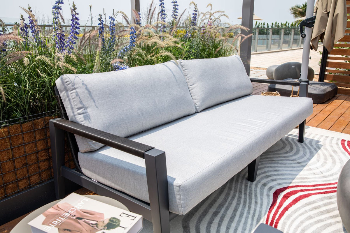 Laguna 3-Seat Outdoor "Relaxed-Comfort" Patio Sofa
