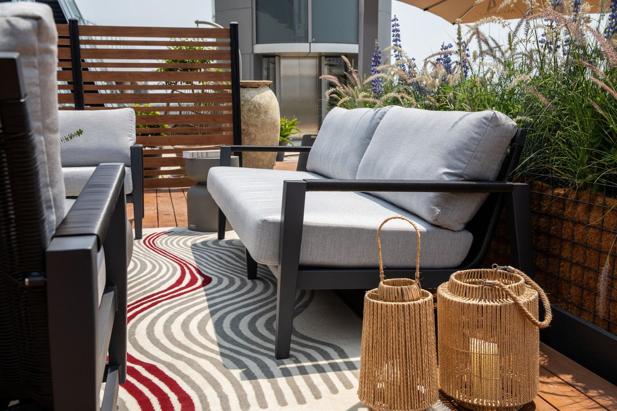 Laguna 3-Seat Outdoor "Relaxed-Comfort" Patio Sofa