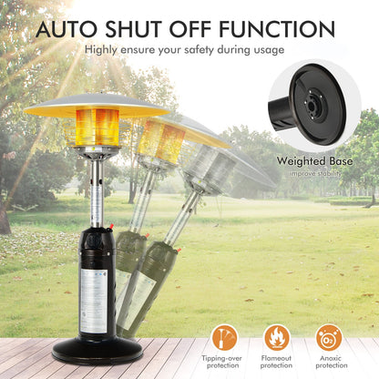 DirectDeals 11,000 BTU Portable Tabletop Propane Patio Heater