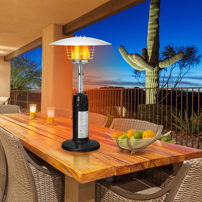 DirectDeals 11,000 BTU Portable Tabletop Propane Patio Heater
