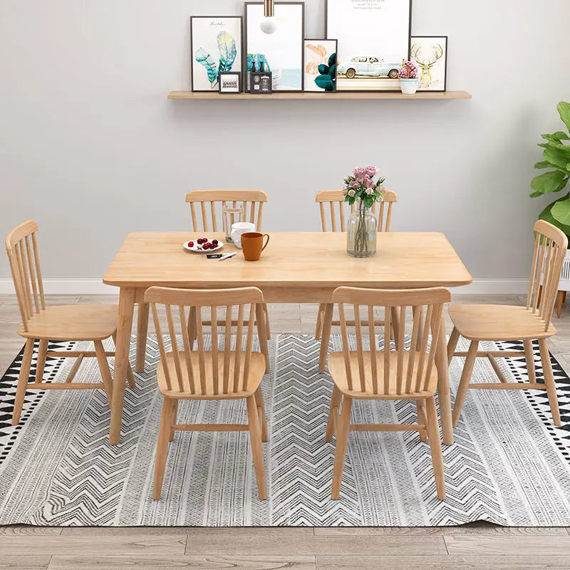 Modern Wood Dining Table