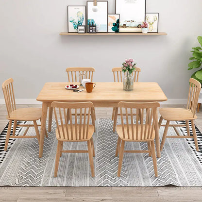 Modern Wood Dining Table