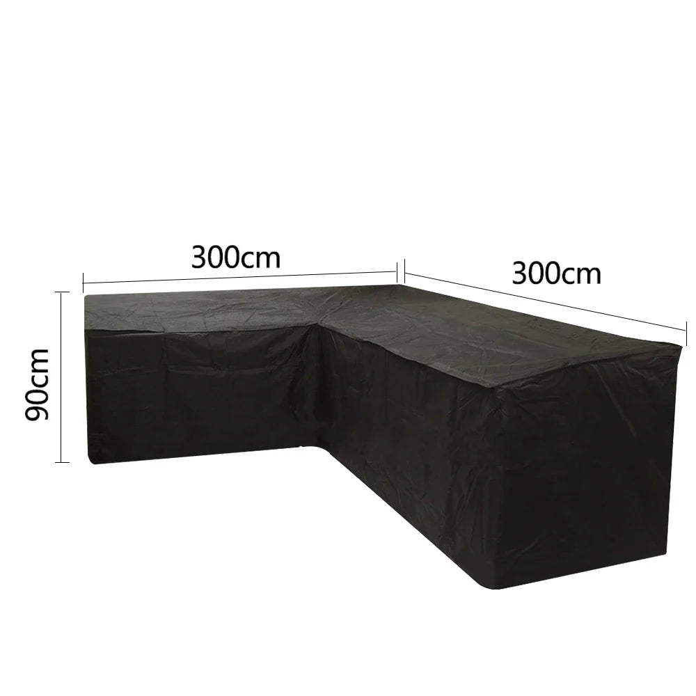 Oversized Outdoor Furniture Covers - Black