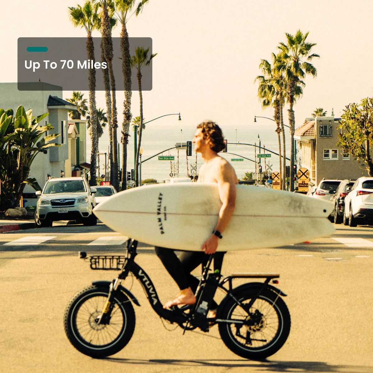 VTUVIA SF20H Foldable Fat Tire Electric Bike
