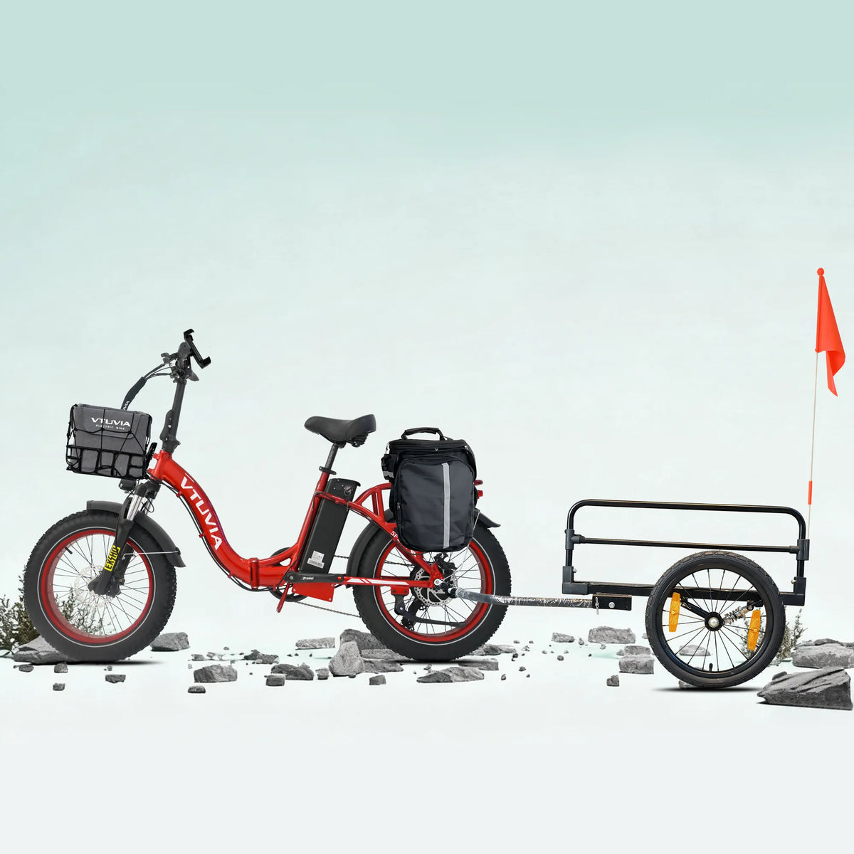 VTUVIA SF20H Foldable Fat Tire Electric Bike