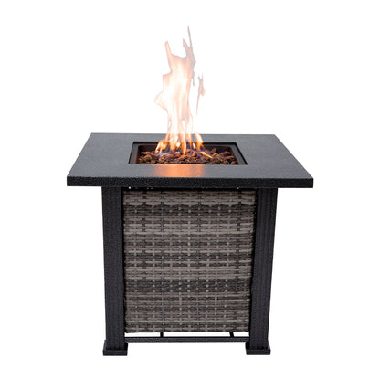 50,000 BTU Metal Propane Fit Pit Table