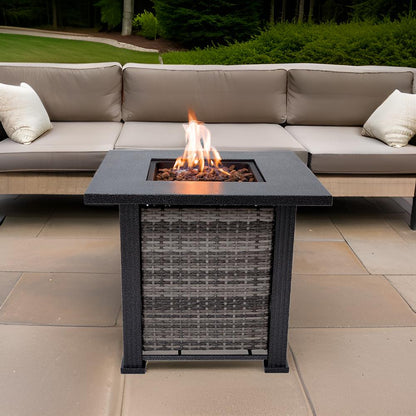 50,000 BTU Metal Propane Fit Pit Table