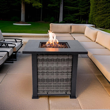 50,000 BTU Metal Propane Fit Pit Table