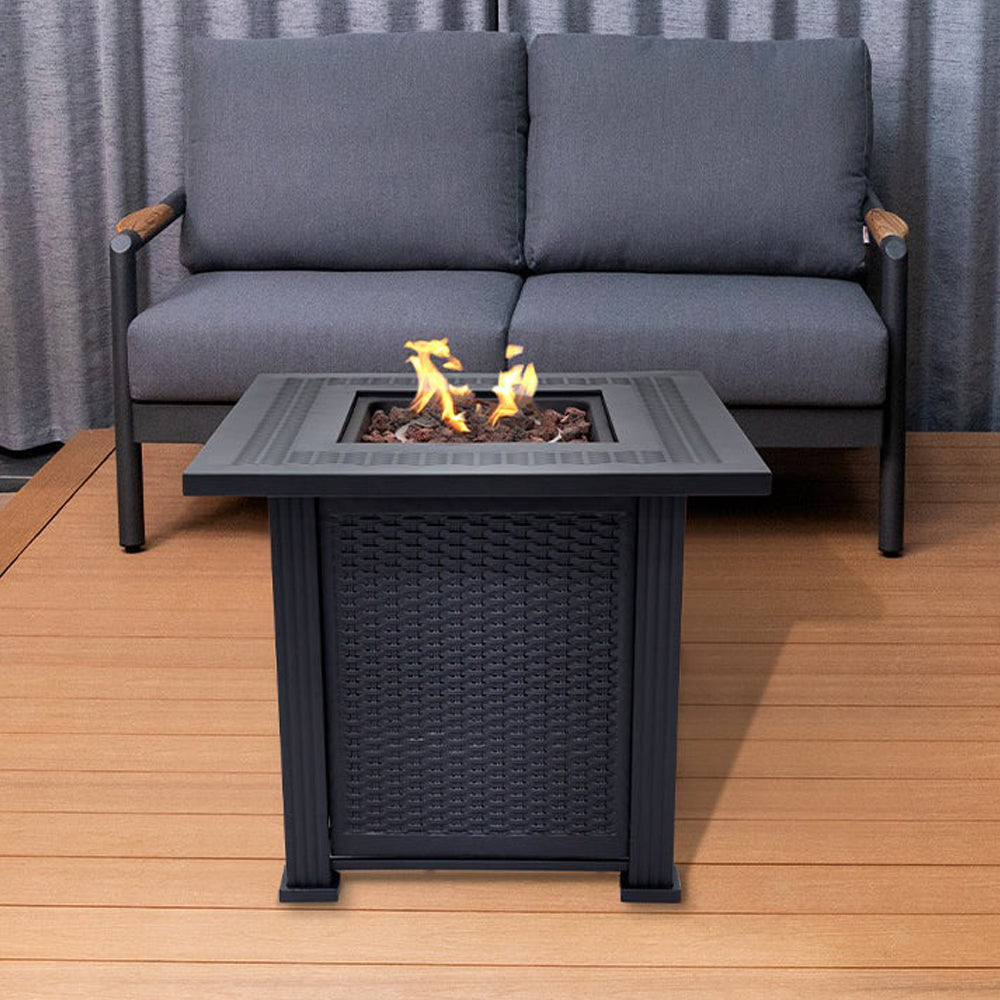 50,000 BTU Metal Propane Fit Pit Table