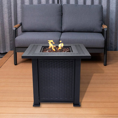 50,000 BTU Metal Propane Fit Pit Table