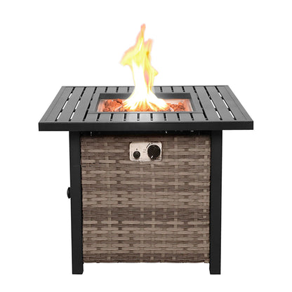 50,000 BTU Metal Propane Fit Pit Table