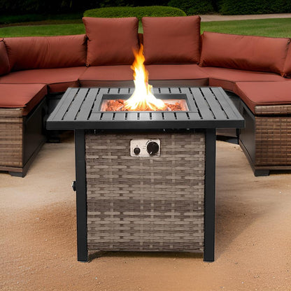 50,000 BTU Metal Propane Fit Pit Table