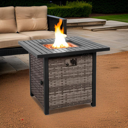 50,000 BTU Metal Propane Fit Pit Table