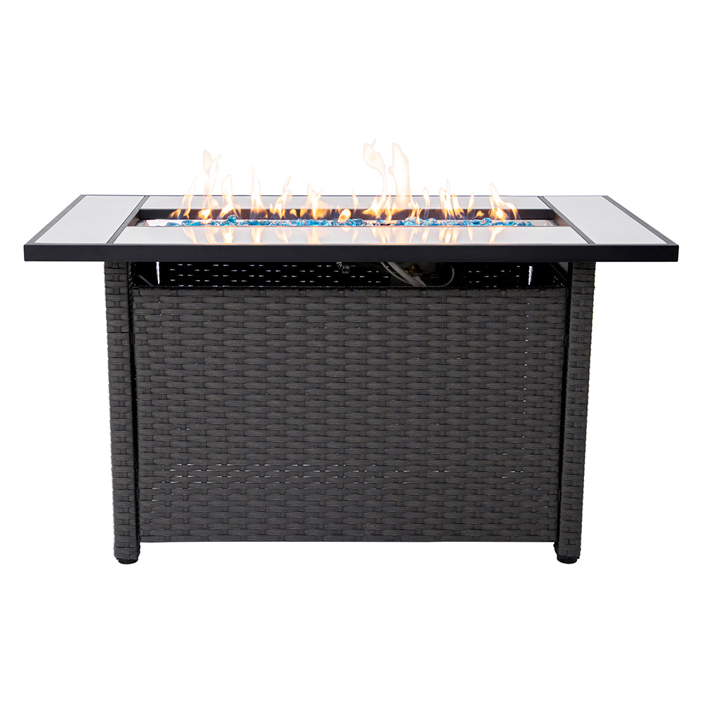 50,000 BTU Metal Propane Fit Pit Table