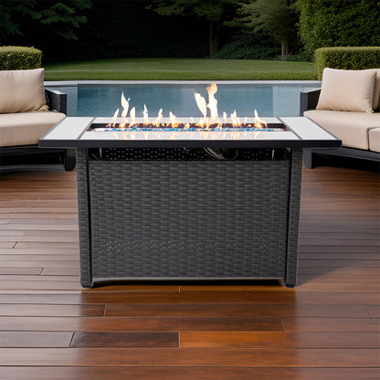 50,000 BTU Metal Propane Fit Pit Table