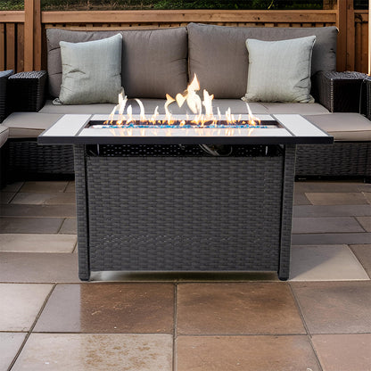 50,000 BTU Metal Propane Fit Pit Table