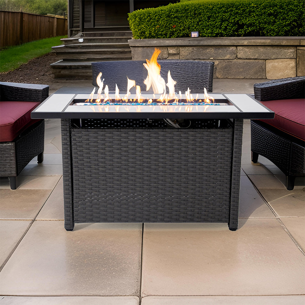 50,000 BTU Metal Propane Fit Pit Table