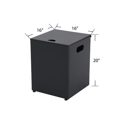 50,000 BTU Outdoor Propane Fit Pit Table with Natural Gas Conversion Kit included