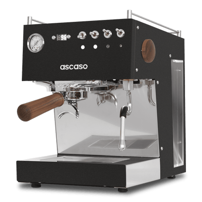 Ascaso Steel DUO PID Espresso Machine – Dual Thermoblock, Programmable, 120V (Black)