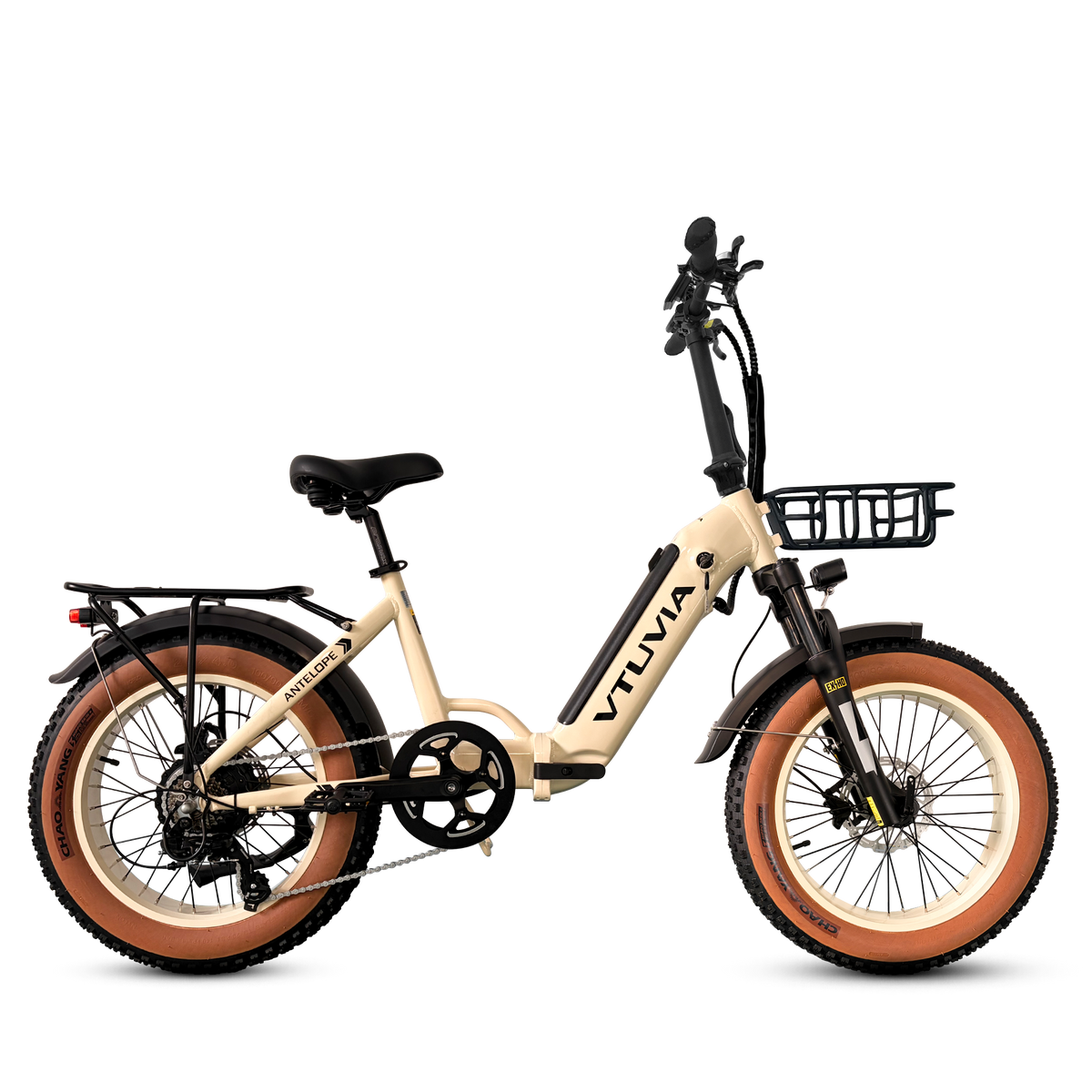 VTUVIA SX20 750W Step-Through Folding Electric Bike