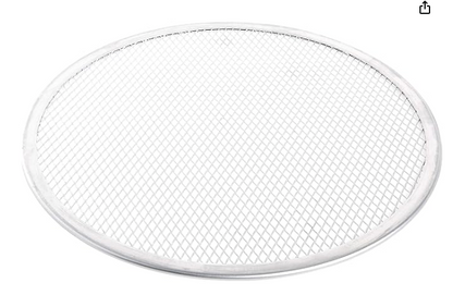 WPPO 12" Seamless Aluminum Pizza Screen