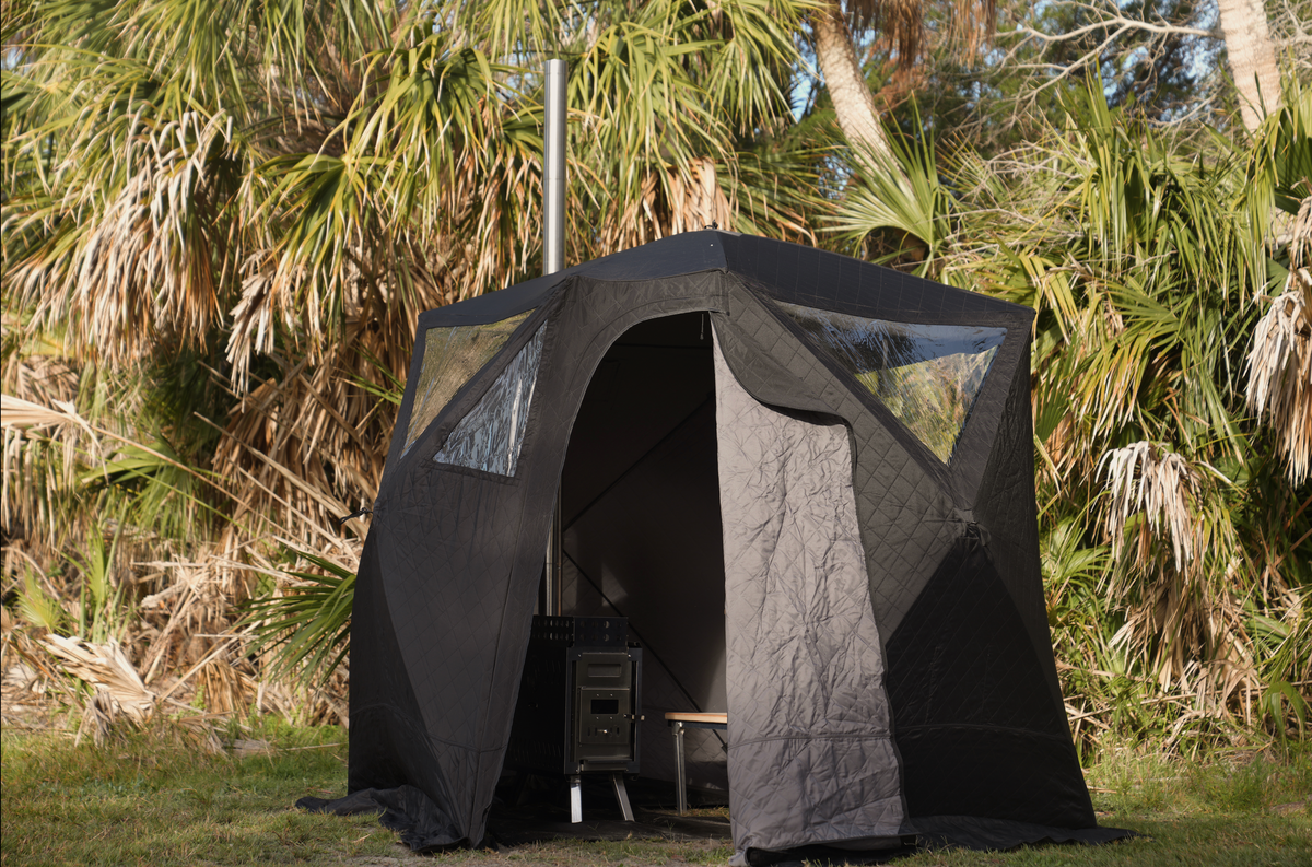 North Shore Sauna - Nova 4 - Portable Wood-Fired Sauna Tent – 4 Person