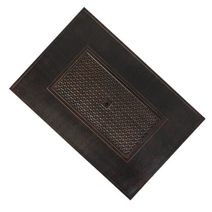 Weyland Rectangle Aluminum LPG Fire Pit – 55,000 BTU