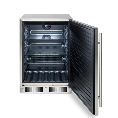 Blaze 24-Inch Outdoor Refrigerator – 5.5 Cu. Ft. Stainless Steel, 152-Can Capacity