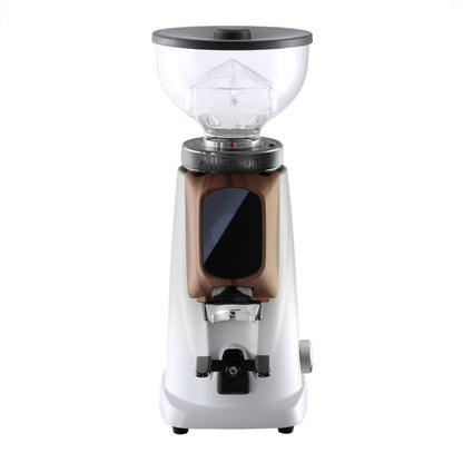 Fiorenzato AllGround Home Coffee Grinder - White w/ Walnut