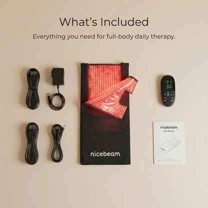 Nicebeam Full Body Red & Near-Infrared Light Therapy Bag – 660nm + 850nm