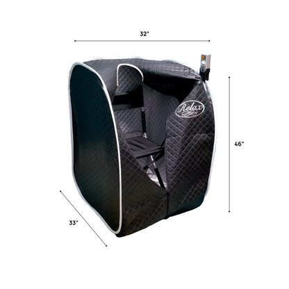 Relax Black Pro Far Infrared Portable Sauna