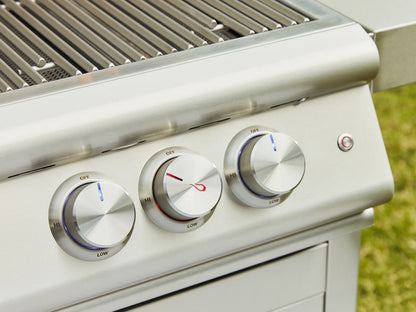 Blaze LTE+ 32-Inch 4-Burner Freestanding Gas Grill with Lift-Assist Hood & Rear Infrared Burner