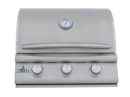 Blaze BCM 25-Inch 3-Burner Freestanding Gas Grill with Stainless Steel Cart