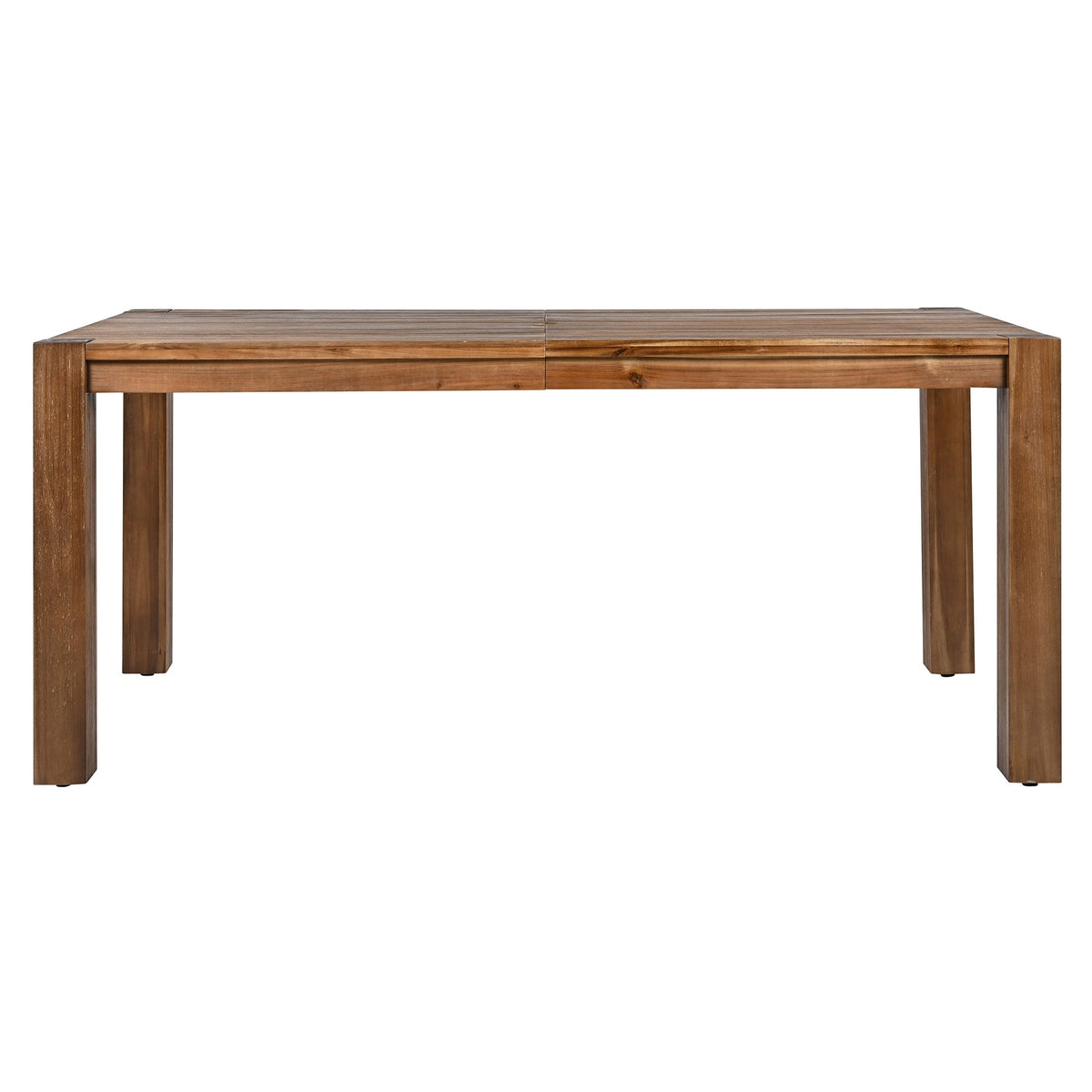 7-Piece Acacia Wood Outdoor Dining Set with Bench Seating &amp; Cushions