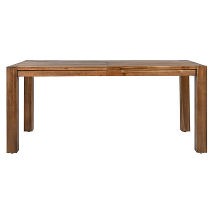 7-Piece Acacia Wood Outdoor Dining Set with Bench Seating &amp; Cushions