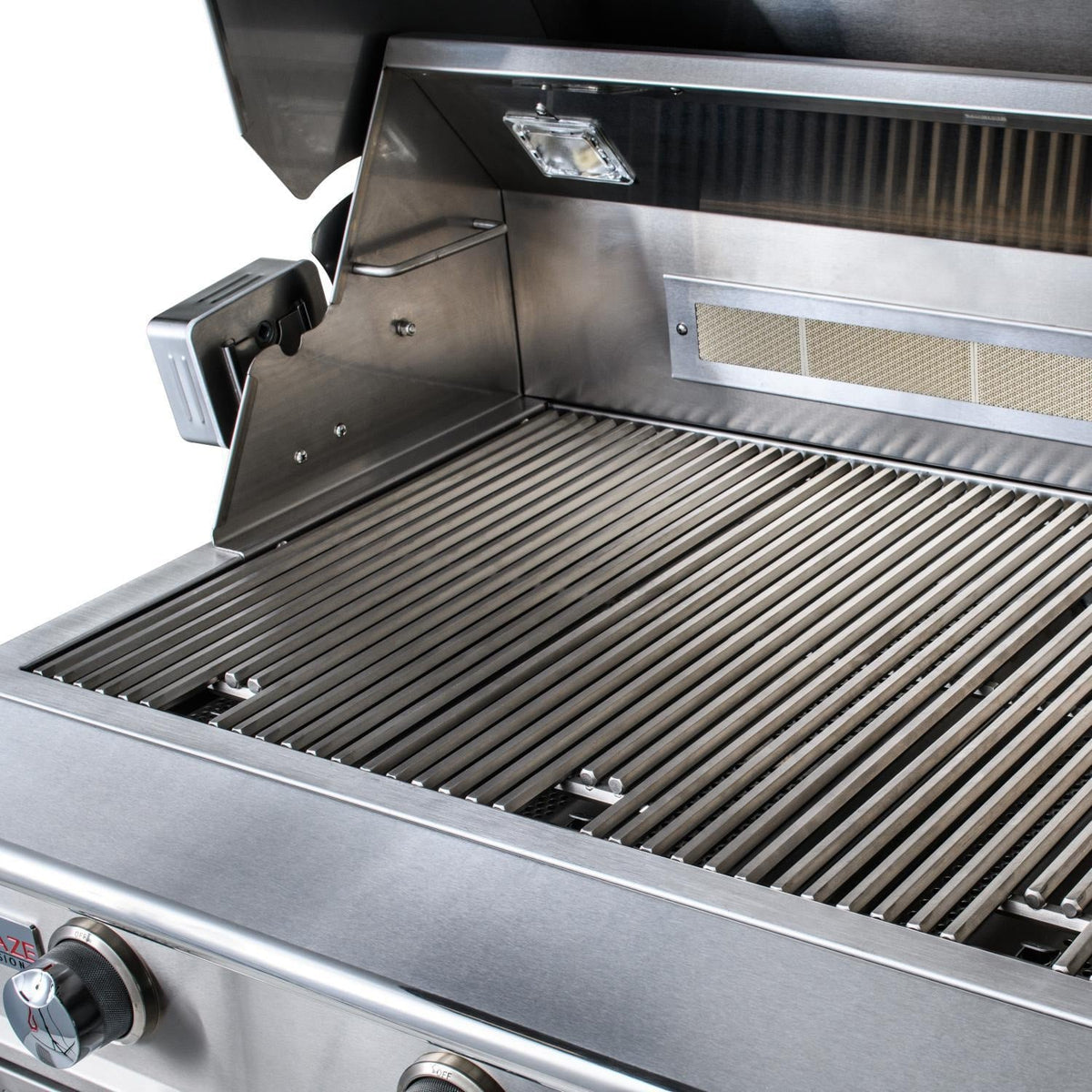Blaze Professional 44-Inch 4-Burner Freestanding Gas Grill with Stainless Steel Cart with Rotisserie