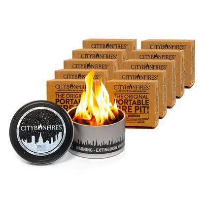 City Bonfire Portable Fire Pit - 10 Pack