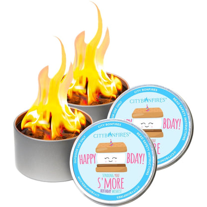 City Bonfire - Happy Birthday Edition Portable Fire Pit