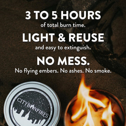 City Bonfire - Happy Birthday Edition Portable Fire Pit