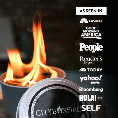 City Bonfire - Happy Birthday Edition Portable Fire Pit