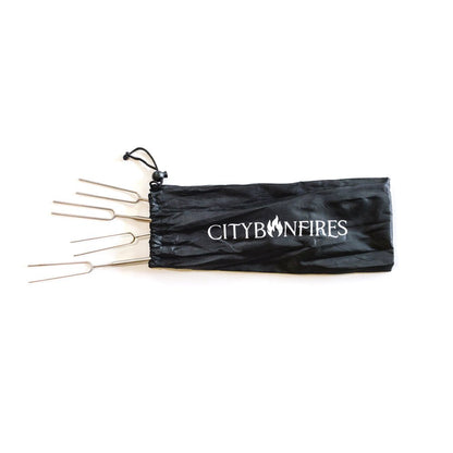 City Bonfires Telescoping S’mores Sticks – 4 Pack