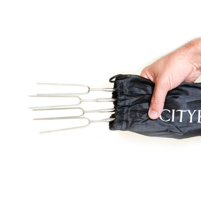 City Bonfires Telescoping S’mores Sticks – 4 Pack