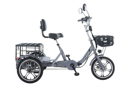 Snagva Foldable 400W Electric Cargo Tricycle