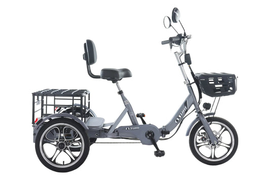 Snagva Foldable 400W Electric Cargo Tricycle