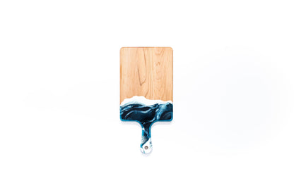 Maple Wood & Resin Charcuterie & Serving Board